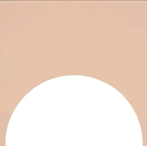 [FGB308M] CX 15x15 Quintessenza Färgblock Decoro Cirkel-Out Cipria Matt (set 12st/ds)