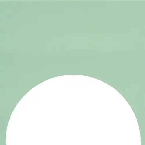 [FGB306M] CX 15x15 Quintessenza Färgblock Decoro Cirkel-Out Menta Matt (set 12st/ds)