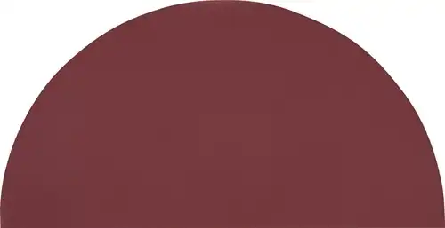 [FGB325M] CX 6,5x13,5 Quintessenza Färgblock Decoro Cirkel-In Borgogna Matt (set 12st/ds)