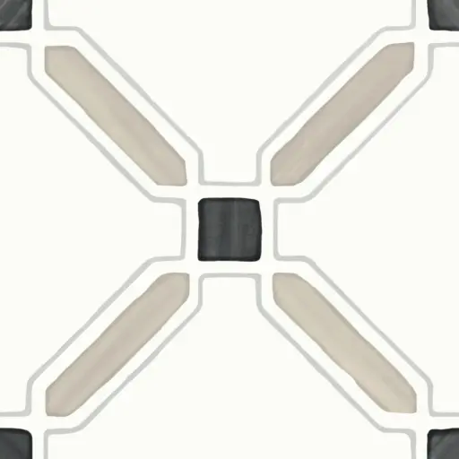 [31080] HARMONY TANGER 12,3x12,3 Sand Cross (0,51m²/34st/doos)
