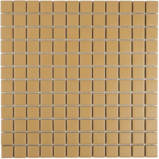 [SM23025] TMF PATTERNS (SM23025) Square Tuscany Gold Matt 23x23mm (0,90m²/10vel/doos)