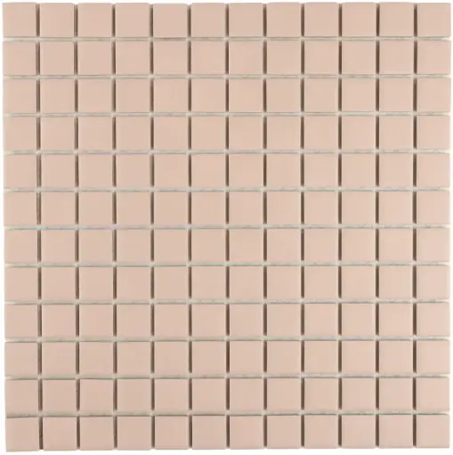 [SM23080] TMF PATTERNS (SM23080) Square Royal Peach Matt 23x23mm (0,90m²/10vel/doos)