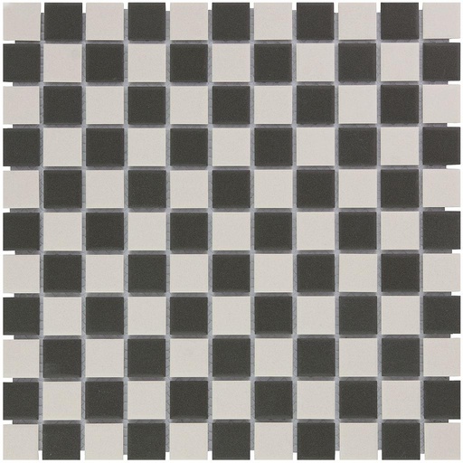 [LO23102317] TMF LONDON (LO23102317) Vierkant Dambord Mix 23x23mm (0,9m²/10vel/doos)