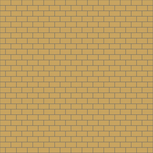 [-JAU] WINCKELMANS 2,3x5 (HALFSTEENS) Jaune (0,93m²/10vel/ds)