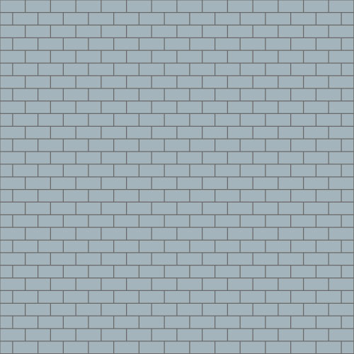 [-BEP] WINCKELMANS 2,3x5 (HALFSTEENS) Bleu Pale (0,93m²/10vel/ds)