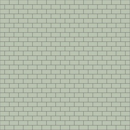 [-PIS] WINCKELMANS 2,3x5 (HALFSTEENS) Pistache (0,93m²/10vel/ds)