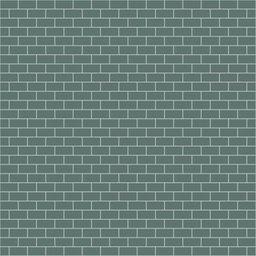 [-VEF] WINCKELMANS 2,3x5 (HALFSTEENS) Vert Fonce (0,93m²/10vel/ds)