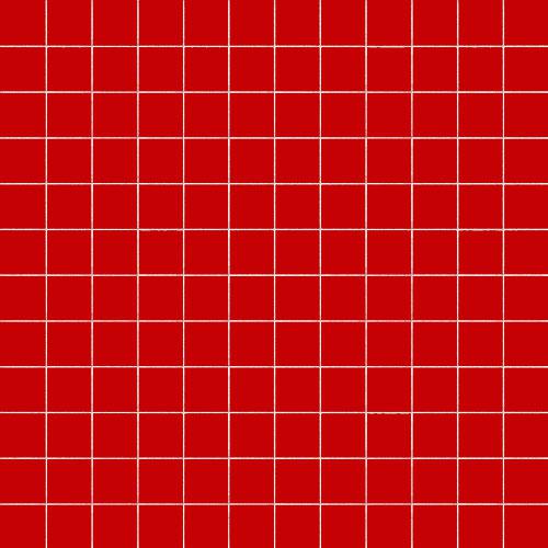 [5MA025025RE-46] CESI MATT 2,5x2,5 Vermiglio (1m²/11vel/ds)