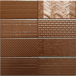 [TM2005] CX 10x20 Tonalite Metal Graffiti Metal (Mix) Copper (1m²/50st/ds)
