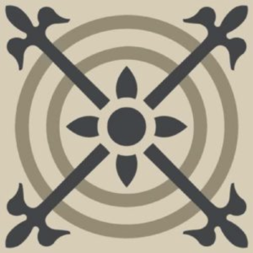 [43510] WINCKELMANS DECORS 10x10 ENC-13 (ONT/TAU/NOI) (per stuk)