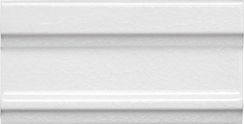 [SM0152] CX 7,5x15 Adex Modernista Cornisa Clasico C/C Blanco (per stuk)