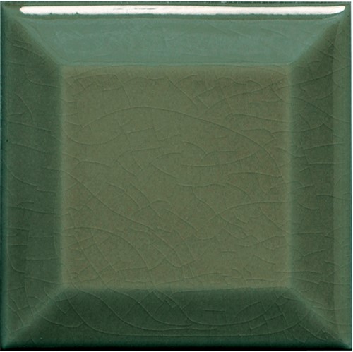 [SM0618] CX 7,5x7,5 Adex Modernista Biselado 7,5x7,5x0,11 C/C Verde Oscuro (per stuk)