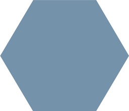 [43785-BEU] WINCKELMANS HEXAGONE 15cm 9mm Bleu Uni (0,48m²/24st/doos)