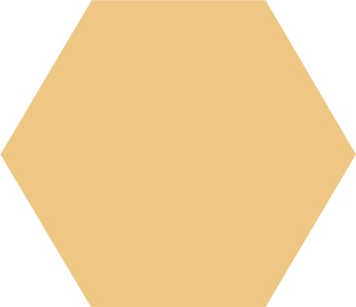 [43789-MIE] WINCKELMANS HEXAGONE 15cm 9mm Miel/Cognac (0,48m²/24st/doos)