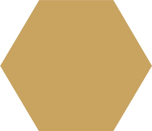 [43794-JAU] WINCKELMANS HEXAGONE 15cm 9mm Jaune (0,48m²/24st/doos)