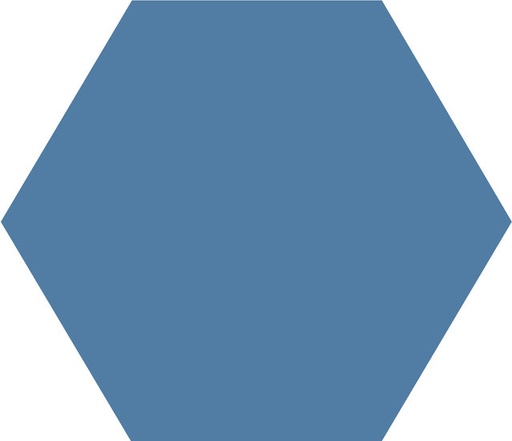 [43555-BEF] WINCKELMANS HEXAGONE 10cm 9mm Bleu Fonce (0,42m²/46st/doos)