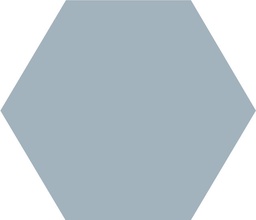 [43557-BEP] WINCKELMANS HEXAGONE 10cm 9mm Bleu Pale (0,42m²/46st/doos)