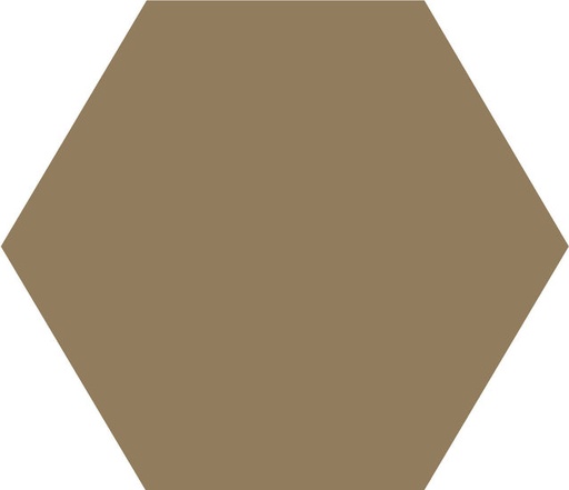 [43559-CAF] WINCKELMANS HEXAGONE 10cm 9mm Cafe (0,42m²/46st/doos)