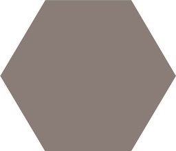 [43563-GRU] WINCKELMANS HEXAGONE 10cm 9mm Gris Uni (0,42m²/46st/doos)