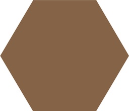 [43564-HAV] WINCKELMANS HEXAGONE 10cm 9mm Havane (0,42m²/46st/doos)