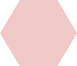 [43574-RSU] WINCKELMANS HEXAGONE 10cm 9mm Rose (0,42m²/46st/doos)
