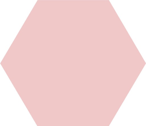 [43574-RSU] WINCKELMANS HEXAGONE 10cm 9mm Rose (0,42m²/46st/doos)