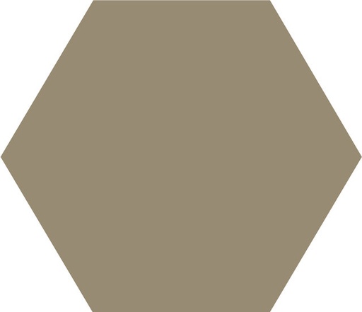 [43576-TAU] WINCKELMANS HEXAGONE 10cm 9mm Taupe (0,42m²/46st/doos)