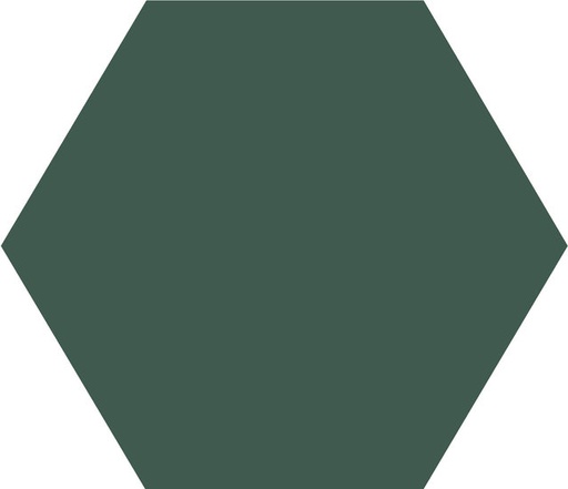 [43578-VEF] WINCKELMANS HEXAGONE 10cm 9mm Vert Fonce (0,42m²/46st/doos)