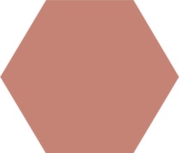 [43575-RSV] WINCKELMANS HEXAGONE 10cm 9mm Vieux Rose (0,42m²/46st/doos)