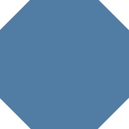 [43590-BEF] WINCKELMANS OCTAGONE 10x10 Bleu Fonce (0,5m²/50st/doos) zonder cabochon