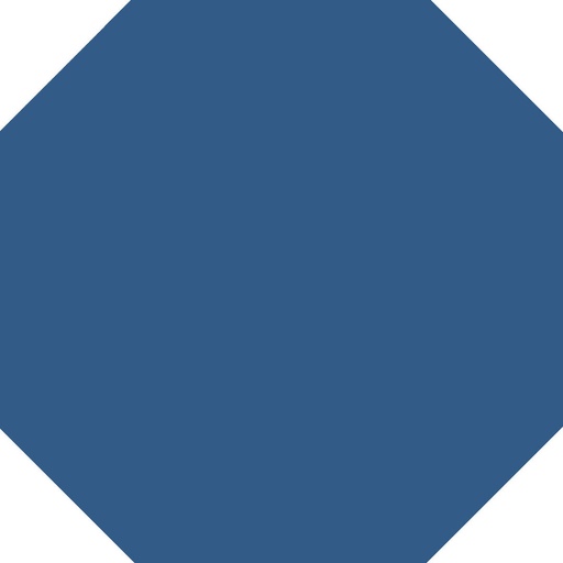 [43591-BEN] WINCKELMANS OCTAGONE 10x10 Bleu Nuit (0,5m²/50st/doos) zonder cabochon