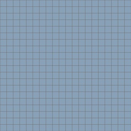 [42433-BEU] WINCKELMANS 5x5 Bleu Uni (1,01m²/10vel/doos) (net achterzijde)