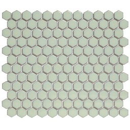 [AFH23500] TMF BARCELONA (AFH23500) Hexagon Licht groen met rand 23x26mm (0,78m²/10vel/doos)