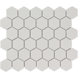 [AMH13010] TMF BARCELONA (AMH13010) Hexagon Wit 51x59mm (0,91m²/10vel/doos)