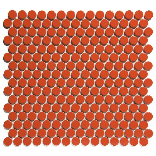 [VKN060] TMF VENICE (VKN060) Pennyround Rond Oranje 19x5.5mm (0,93m²/10vel/doos)