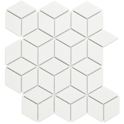 [PACU140] TMF PARIS (PACU140) Wit Mat Cubic 48x81x6mm (0,81m²/10vel/doos)