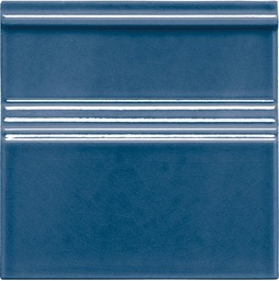 [SM0551] CX 15x15 Adex Modernista Rodapie Clasico C/C Azul Oscuro (per stuk)