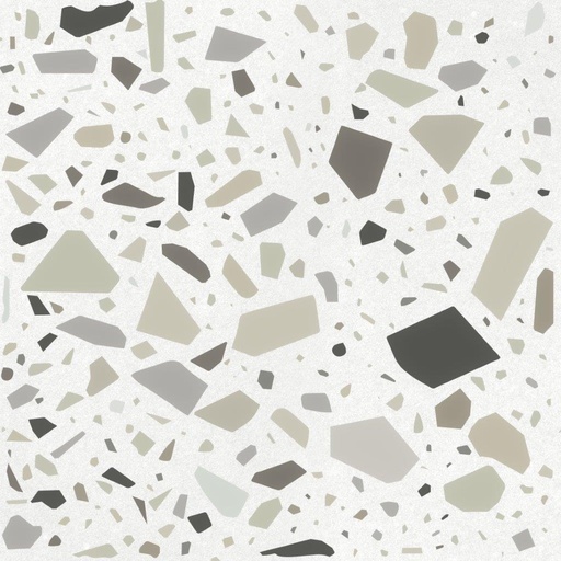[CNF103M-[T140]] CX 18,6x18,6 Quintessenza Confetti Bianco Beige (0,45m²/13st/doos)
