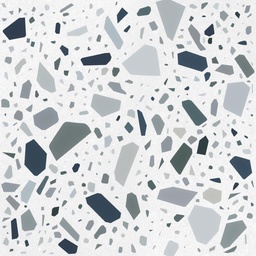 [CNF102M] CX 18,6x18,6 Quintessenza Confetti Bianco Petrolio (0,45m²/13st/doos)