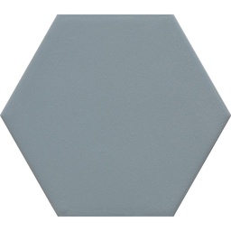 [TL1605] CX 14x16 Tonalite Lingotti Hexagon Azzurro (0,55m²/33st/doos)