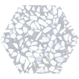 [HZ2304] CX 23,2x26,7 Heritage Hexagon Riazza Azulio (0,75m²/16st/doos)