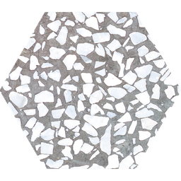 [HZ2302] CX 23,2x26,7 Heritage Hexagon Riazza Grigio (0,75m²/16st/doos)