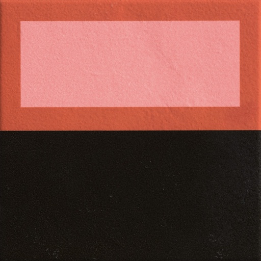 [NDM83] MUTINA MATTONELLE MARGHERITA 20,5x20,5 Black Terracotta (0,67m²/16st/doos)