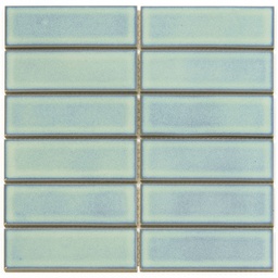 [AF45125] TMF BARCELONA (AF45125) Rechthoek Turquoise Glossy 45x145mm (0,86m²/10vel/doos)