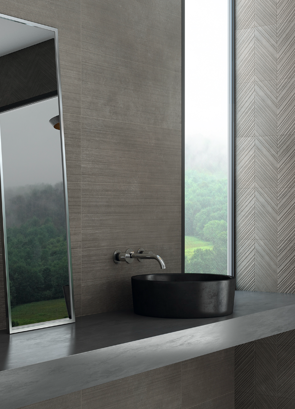 LIVING GUBI 30x90 WALL CALM Taupe Natural (1,07m²/4st/doos)