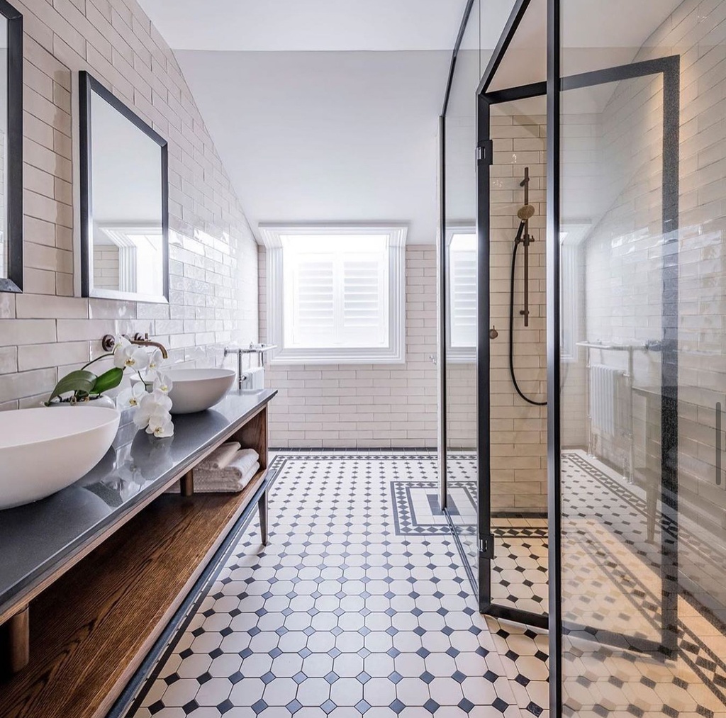 WINCKELMANS OCTAGONE 10x10 Blanc (0,5m²/50st/doos) zonder cabochon