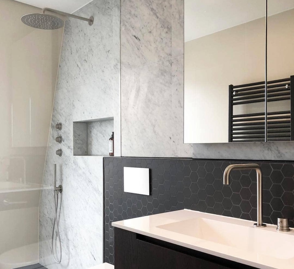 WINCKELMANS HEXAGONE 10cm 9mm Noir (0,42m²/46st/doos)