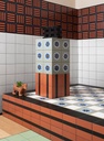 MUTINA MATTONELLE MARGHERITA 20,5x20,5 Stripes (0,67m²/16st/doos)