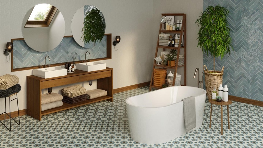 CX 20x20 Revoir Paris La Villette Jaune Benoit (1m²/25st/doos)