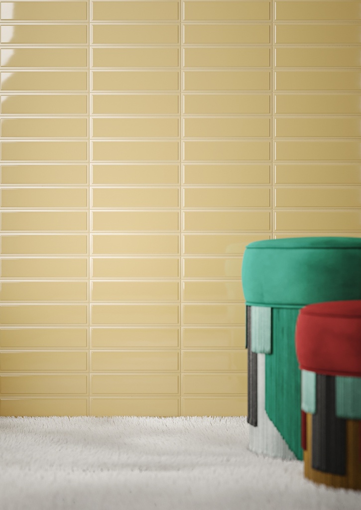 CX 7,5x30 Quintessenza Dintorni Ocra Lucido (0,5m²/22st/doos)